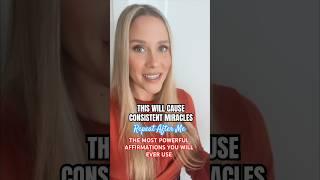 The MOST Powerful Affirmations You Will Ever Use |  THIS WILL CAUSE MIRACLES #shorts #trending