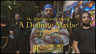 Mr. Muthafuckin' eXquire - A Definite Maybe (feat. Wiki) (Official Video)