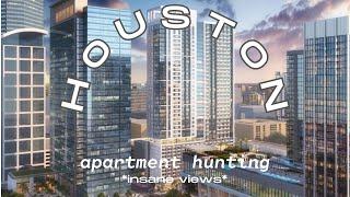 MUST SEE - LUXURY HIGHRISE Apartment Tour with STUNNING VIEWS of Downtown Houston!