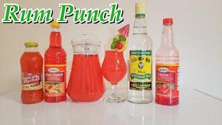 How To Make Jamaican Rum Punch | Rum Punch