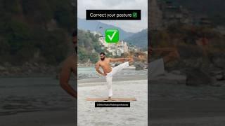 Correct your posture ..#yoga #motivation #yogaculture #yogaasanas #yogaexercises #yogacommunity