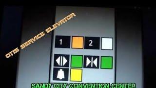 Animated: Otis Service Elevator @ Sandy City Convention Center Downtown Sandy City