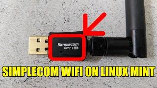 HOW TO INSTALL SIMPLECOM NW611AC WIFI USB ADAPTER ON LINUX MINT