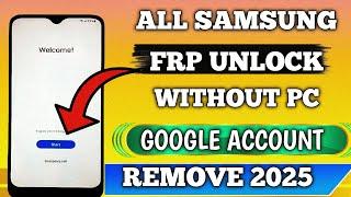 Samsung FRP Bypass New Method 2025 | Samsung Google Account Remove | Samsung FRP Unlock New