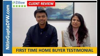 First Time Home Buyer Real Estate Agent Testimonial