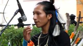 Equador Indians in Moscow - Индейцы на Чистых Прудах 1