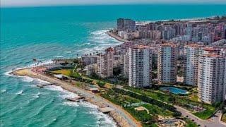 Arpachbakhshish Mersin Turkey. Walk along the embankment