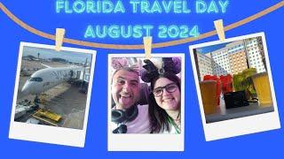 Orlando Florida Travel Day Aug 2024 | Universals Endless Summer Dockside Inn & Suites