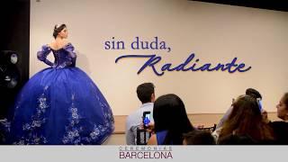 VESTIDO DE 15 AÑOS AZUL REY  - Ceremonias Barcelona