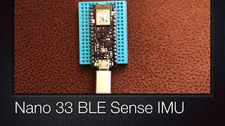 Arduino Nano 33 BLE Sense - IMU