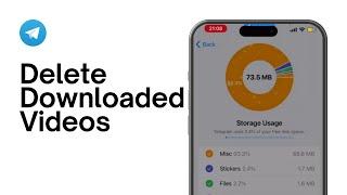 How to Delete Telegram Downloaded Videos