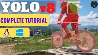 YOLOv8 COMPLETE Tutorial | Object Detection |  Segmentation | Classification