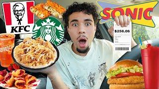 LETTING FAST FOOD EMPLOYEES DECIDE WHAT I EAT FOR 24 HOURS!!