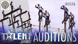 Pilipinas Got Talent 2018 Auditions: Cebeco II Blue Knights - Pole Balancing