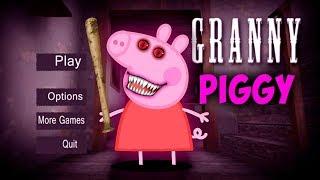 Жуткая БАБКА ГРЕННИ СВИНКА ПЕППА в реальной жизни GRANNY 2 PEPPA PIGGY ROBLOX HORROR