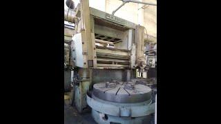 Vertical turning lathe UMARO SC-22 working part 1