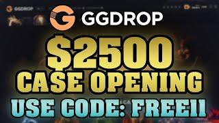  GGDROP OPENING THE MOST EXPENSIVE CASES  GGDROP PROMO CODE  GGDROP BONUS CODE 