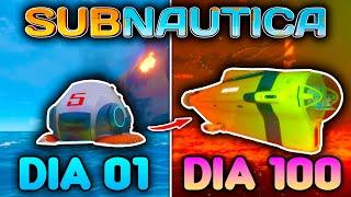 PASSEI 100 DIAS SALVANDO O PLANETA EM SUBNAUTICA - O FILME