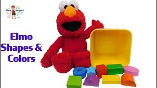 Elmo Shapes & Colors, Sesame Street Shapes & Colors, Educational Preschool Toy Video