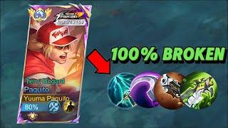 PAQUITO ONE SHOT BUILD IS BROKEN !! (PAQUITO USER SHOULD TRY) - Mobile Legends