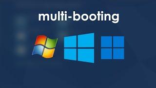 Multi-booting Windows Vista, 7, 8.1, 10 and 11