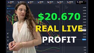 $20.670 Real live profit | Binary options trading strategy