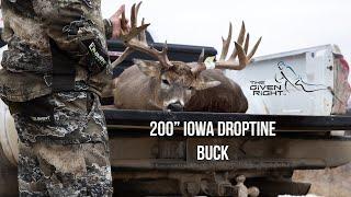 MONSTER IOWA DROPTINE BUCK OVER 200"