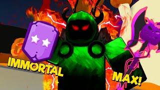 Unlocking The NEW *IMMORTAL* Rank... *OP* (SUPER POWER FIGHTING SIMULATOR)