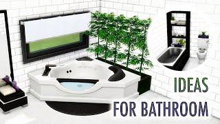 5 Bathroom Ideas Part 1 / The Sims 4 Base Game / 5 Идей для ванной Часть 1 / Симс 4 Базовая Игра