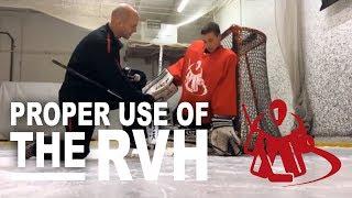 Goalcrease Tutorial on Proper Use of the RVH or Post Lean