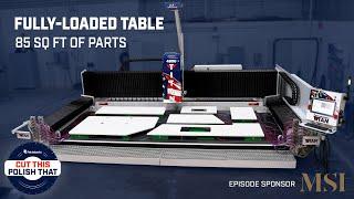 PACKED Table on the TITAN® 4800 CNC Router  | Cut This, Polish That