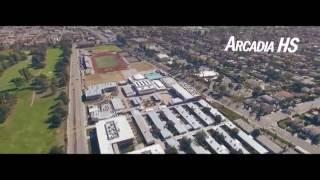 Arcadia High School [California] Aerial Tour