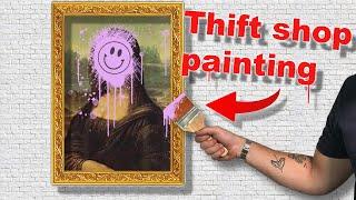 Transforming Thrift Shop Art: From Trash to Treasure