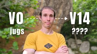 How Small Do Climbing Holds REALLY Get?! (Outdoor Bouldering from V0 to V14)