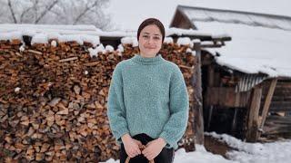 LEBEN in den Bergen der Ukraine. Traditionellen Borschtsch kochen