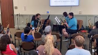 Summer Saxophone Camp 2023 Recital