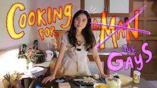 I went from feminist to a trad wife for a GAY POTLUCK 𐙚˚⋅₊ ࣪˖ ִֶ ࿔*:
