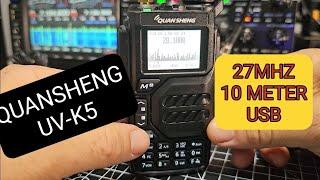 10/11 Meters , Quensheng UV-K5 ??? is it possible??