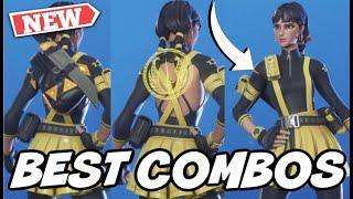 BEST COMBOS FOR YELLOW CAMEO VS CHIC SKIN STYLE! - Fortnite Battle Royale