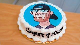 1,000,000 SUBSCRIBERS CAKE!