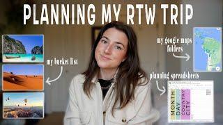 How I am planning my RTW Trip ! (Year of travel) Pre-Travel Ep. 2