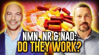 Drs. Peter Attia & Andrew Huberman on NMN, NR, and NAD - Does it work?