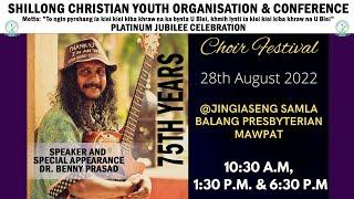 CHOIR FESTIVAL | S. C. Y. O. & C.| PLATINUM JUBILEE CELEBATION | 10: 30 AM