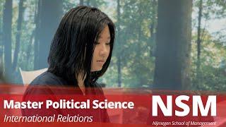 Master Political Science - International Relations