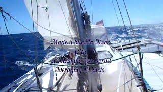 Trimaran Twilight, last Smashing leg to Alvor .