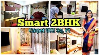 The most Stunning 2bhk interior design small spaces | #smallhouse #hometour #housetour #dream