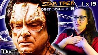 Star Trek: Deep Space Nine 1x19 Duet FIRST TIME WATCHING Reaction
