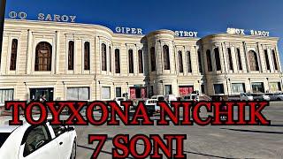 TO’YXONA NICHIL 7 SONI [ OQ SAROY SHOX SAROY ]