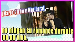 Mario Girón y Mar Lara no niegan su romance durante un en vivo con los finalistas de La Academia