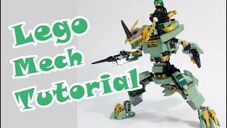 Lego Ninjago Set 70612 alternate build Shinryu Dragon Mech Tutorial